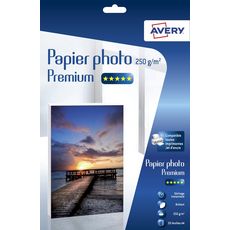 AVERY Papier photo Premium A4 250g/m² 2555-C