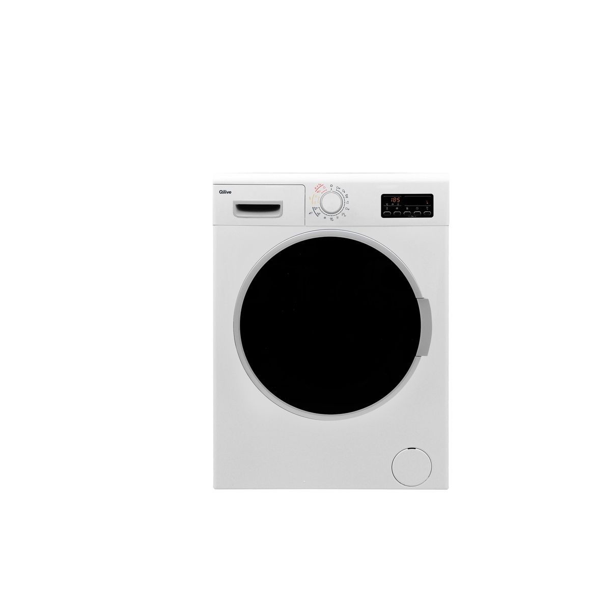 QILIVE Lave linge séchant hublot 600 082 849, 10 kg lavage, 7 kg