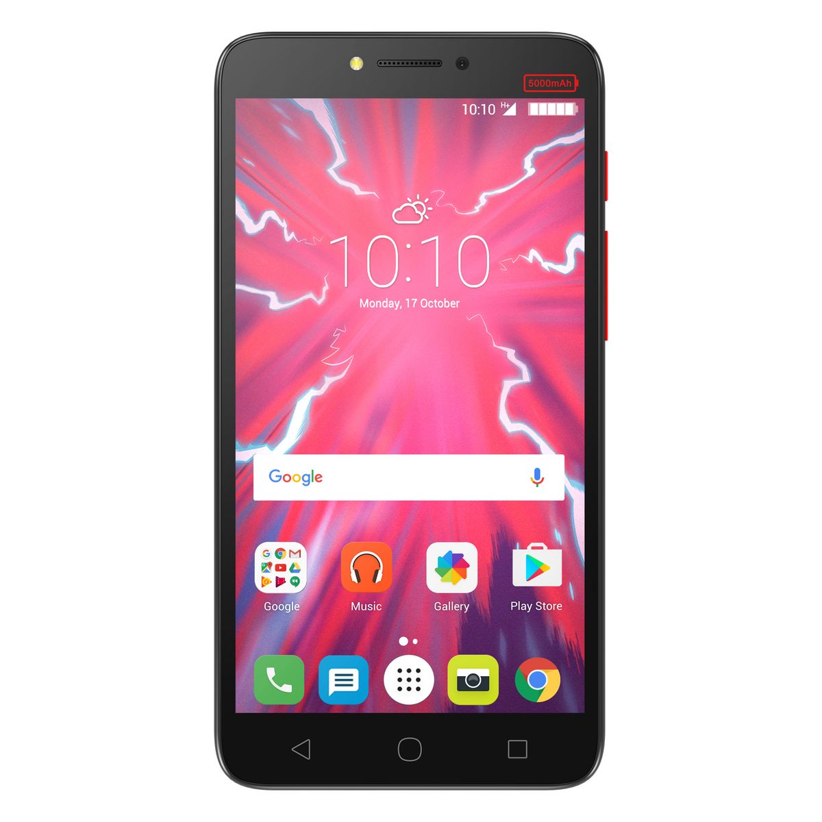 ALCATEL Smartphone PIXI POWER - 16 Go - 5,5 pouces - Noir pas cher 