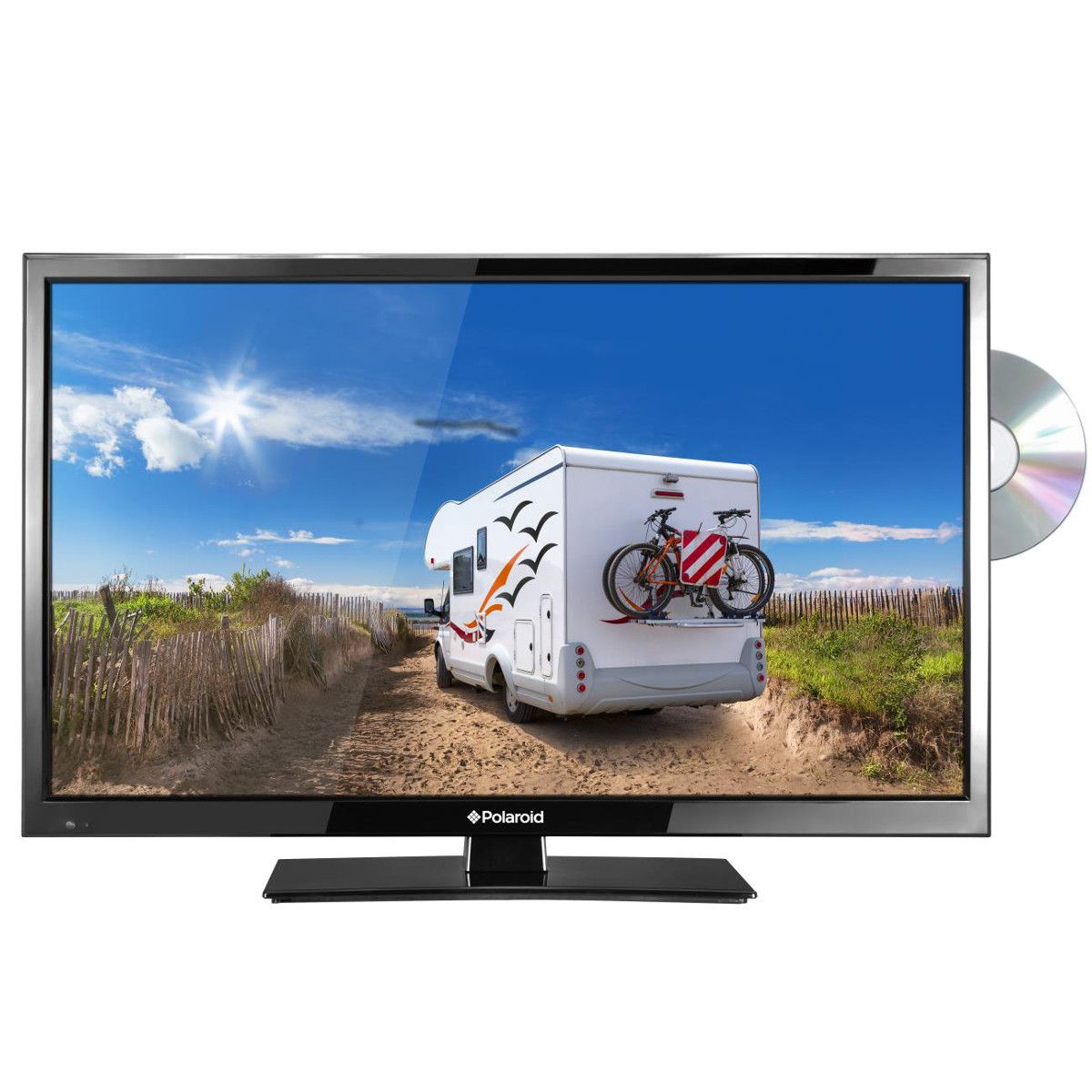 POLAROID Travel Serie 24 Combo DVD - Téléviseur LED FUll HD pas cher 