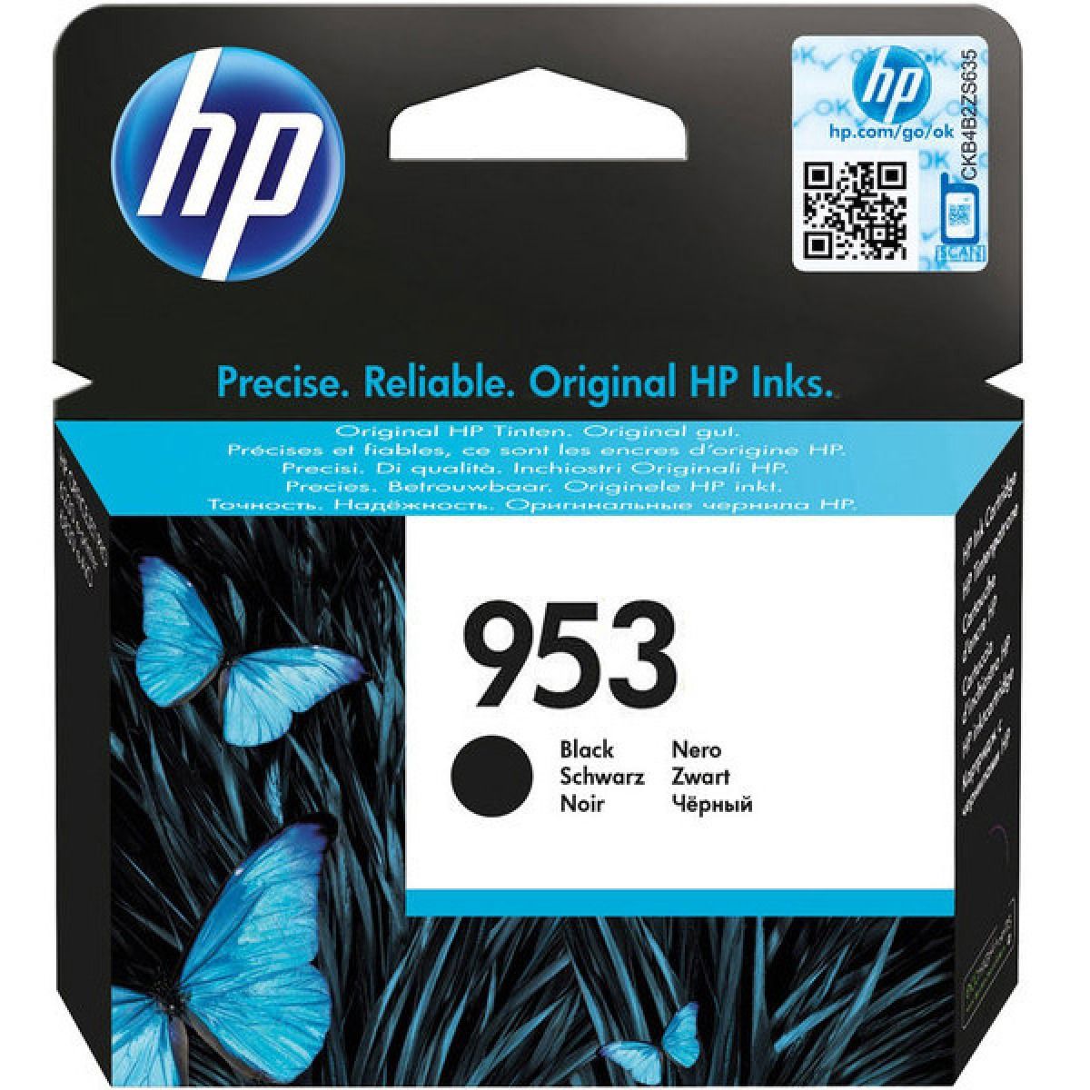 HP Cartouche d'Encre HP 953 Noire Authentique (L0S58AE) pas cher 