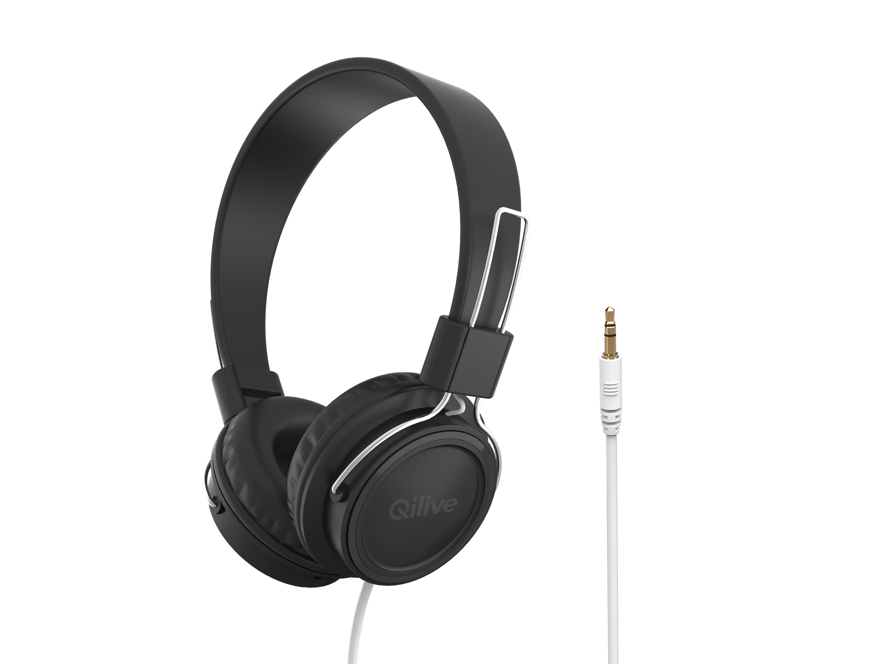 QILIVE Casque filaire Q1177 - Noir pas cher 