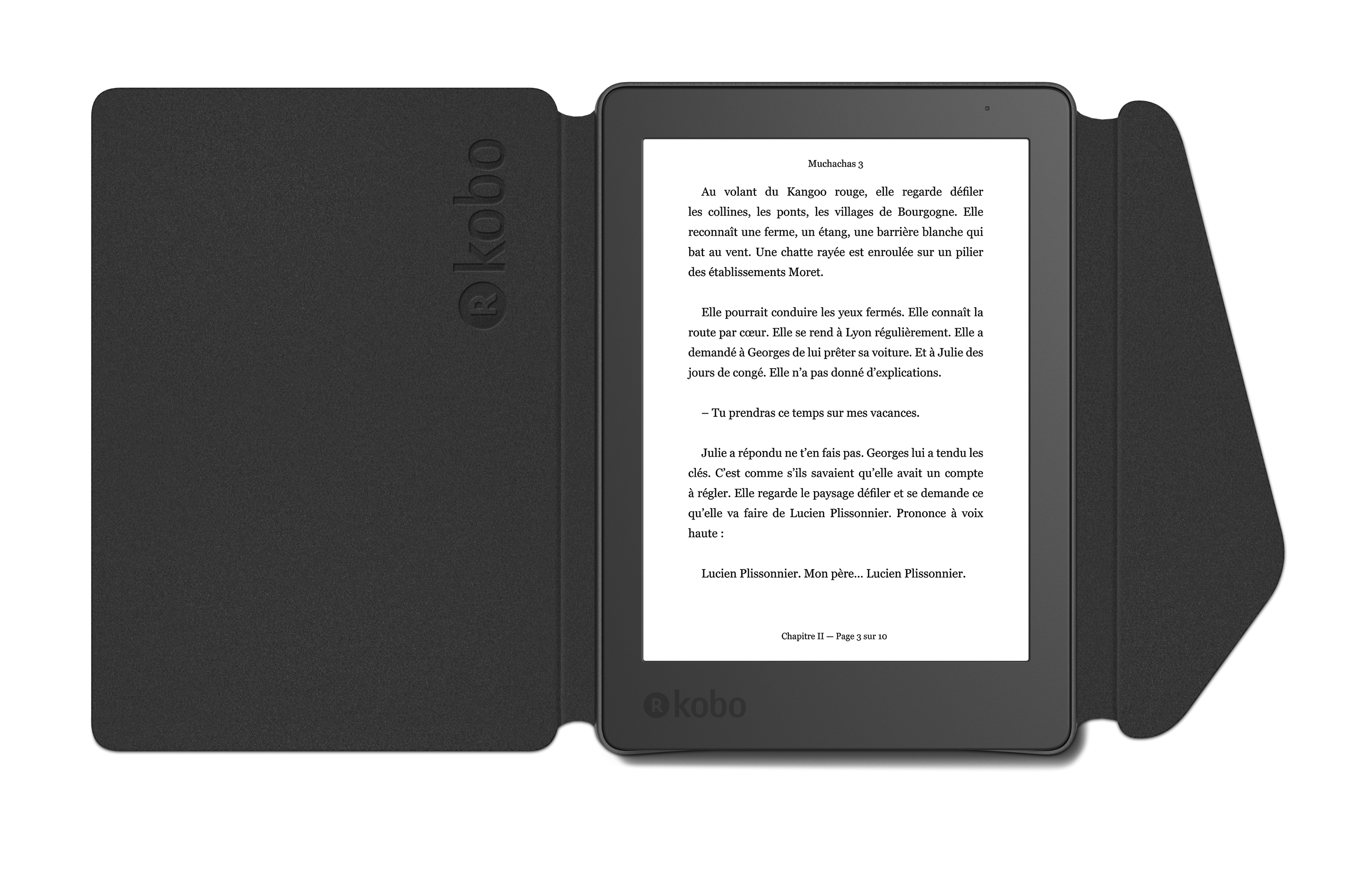 Kobo - Etui AURA H20 - Edition 2 - Noir - Housse, étui tablette - Rue du  Commerce