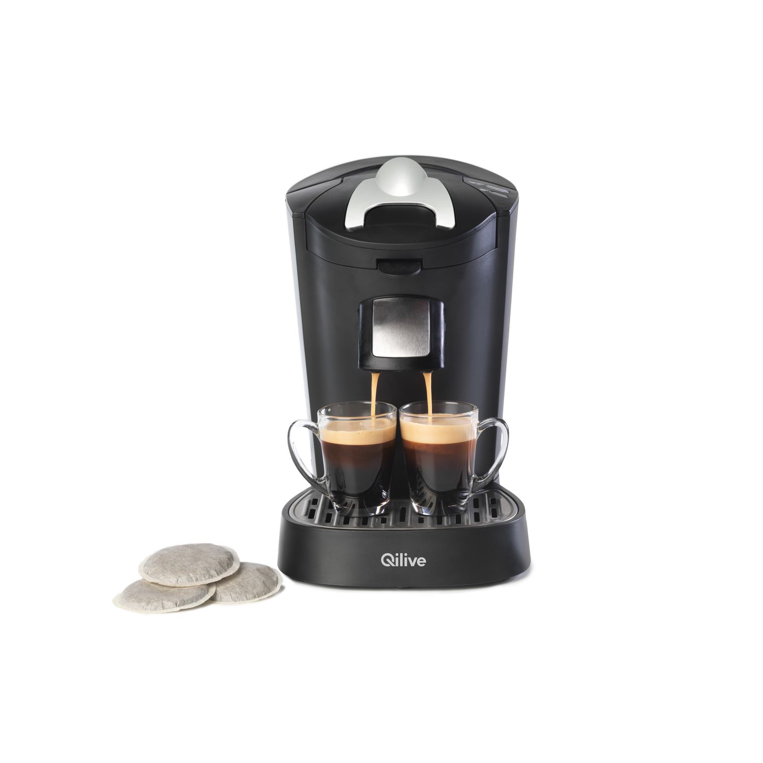 QILIVE Cafetière 3 en 1 expresso multi-capsules Q5720 - Noir pas