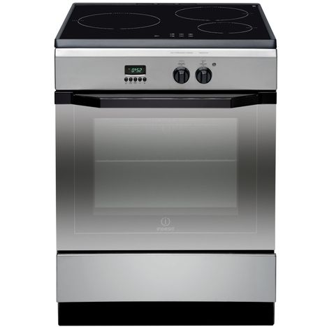 INDESIT Cuisinière induction I63I 6C6A.T(X) / FR, 60 cm, 3 foyers avec  booster, four Multifonction pas cher 