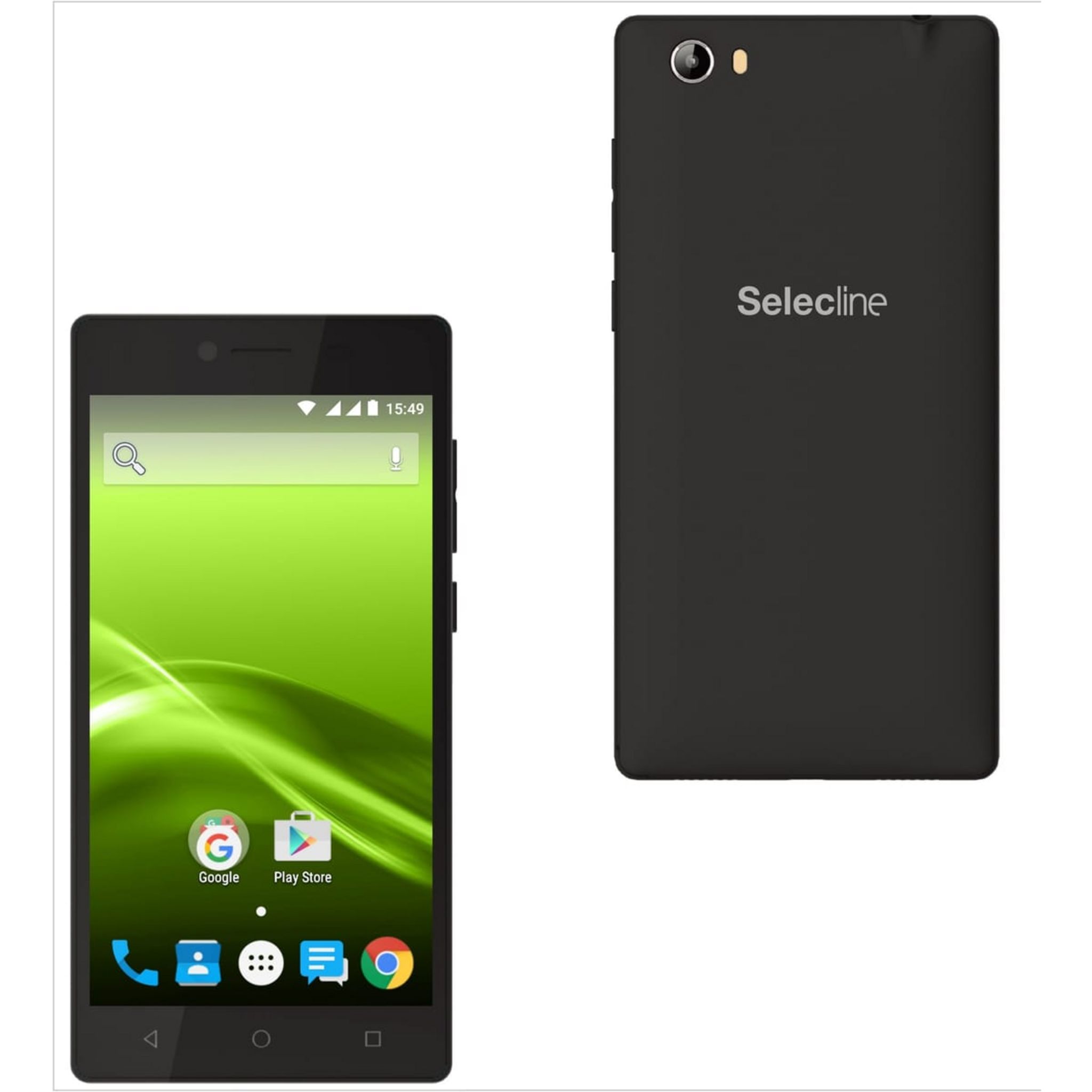 SELECLINE Smartphone 5 S1 20 8 Go 5 pouces Or 4G Double microSim pas cher 