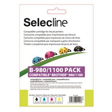 SELECLINE Cartouche 4 Couleurs B-980/1100 PACK
