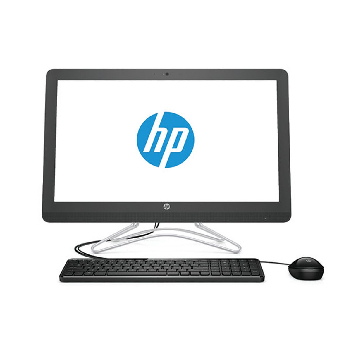 HP Ordinateur de bureau - Tout en un - 24-e055nf - Intel Core i5 - 1 To -  23,8 pouces - Gris pas cher 
