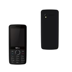 QILIVE Téléphone portable BIG SCREEN 888805 - Double SIM - Noir