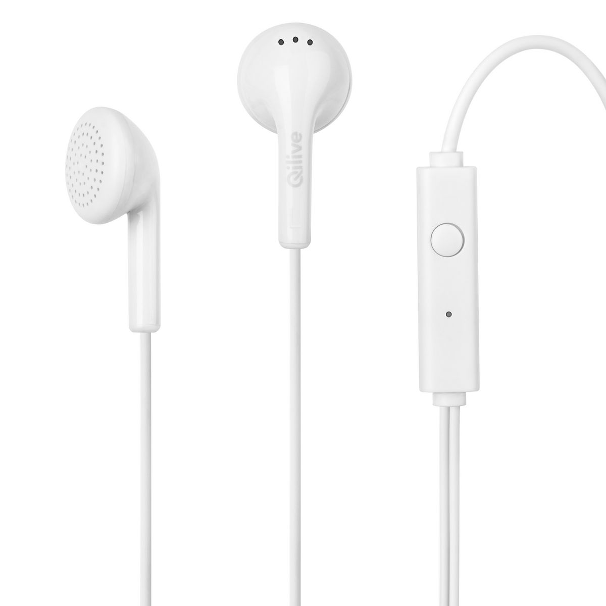 Q1666 - Blanc - Ecouteurs
