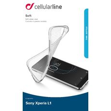 CELLULAR Coque pour Xperia L1 - SOFTXPRXL1T - Transparent
