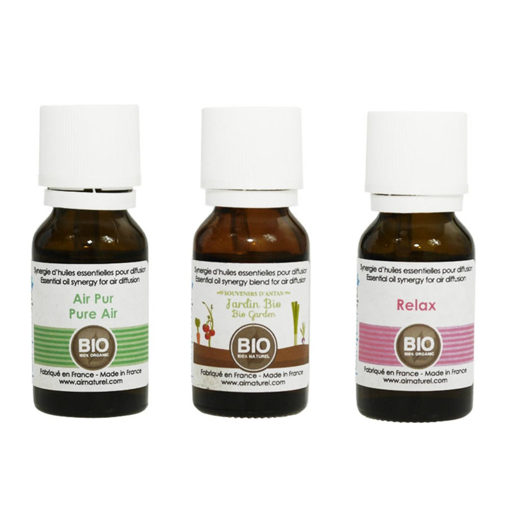 Coffret 3 Huiles essentielles Bio - Achat & prix