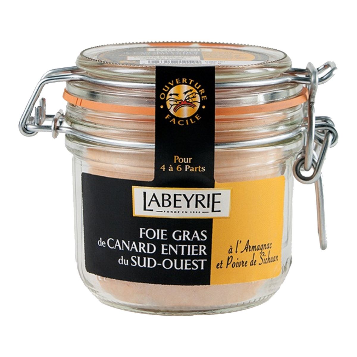 9 - Bloc de foie gras de canard du Sud-Ouest avec morceaux - LABEYRIE