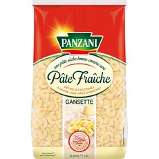 PANZANI Gansettes qualité pâte fraîche 400g