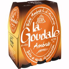 GOUDALE Bière ambrée 7.2% bouteilles 6X25cl