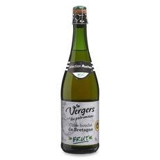 VERGERS DU PATRIMOINE Cidre brut artisanal de Bretagne 4,5% 75cl