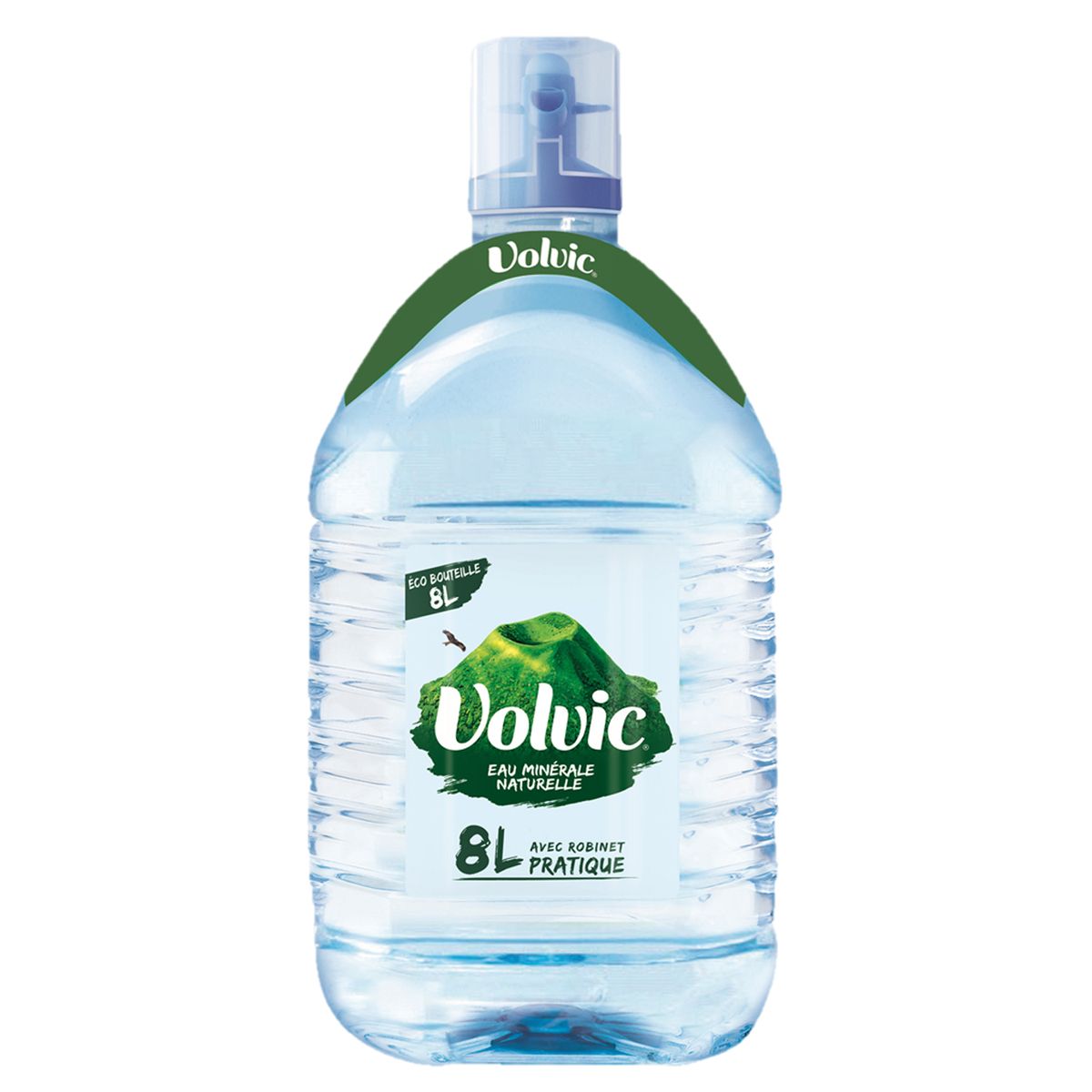 volvic volvic eau minerale plate fontaine avec robinet 8l 8l pas cher a prix auchan