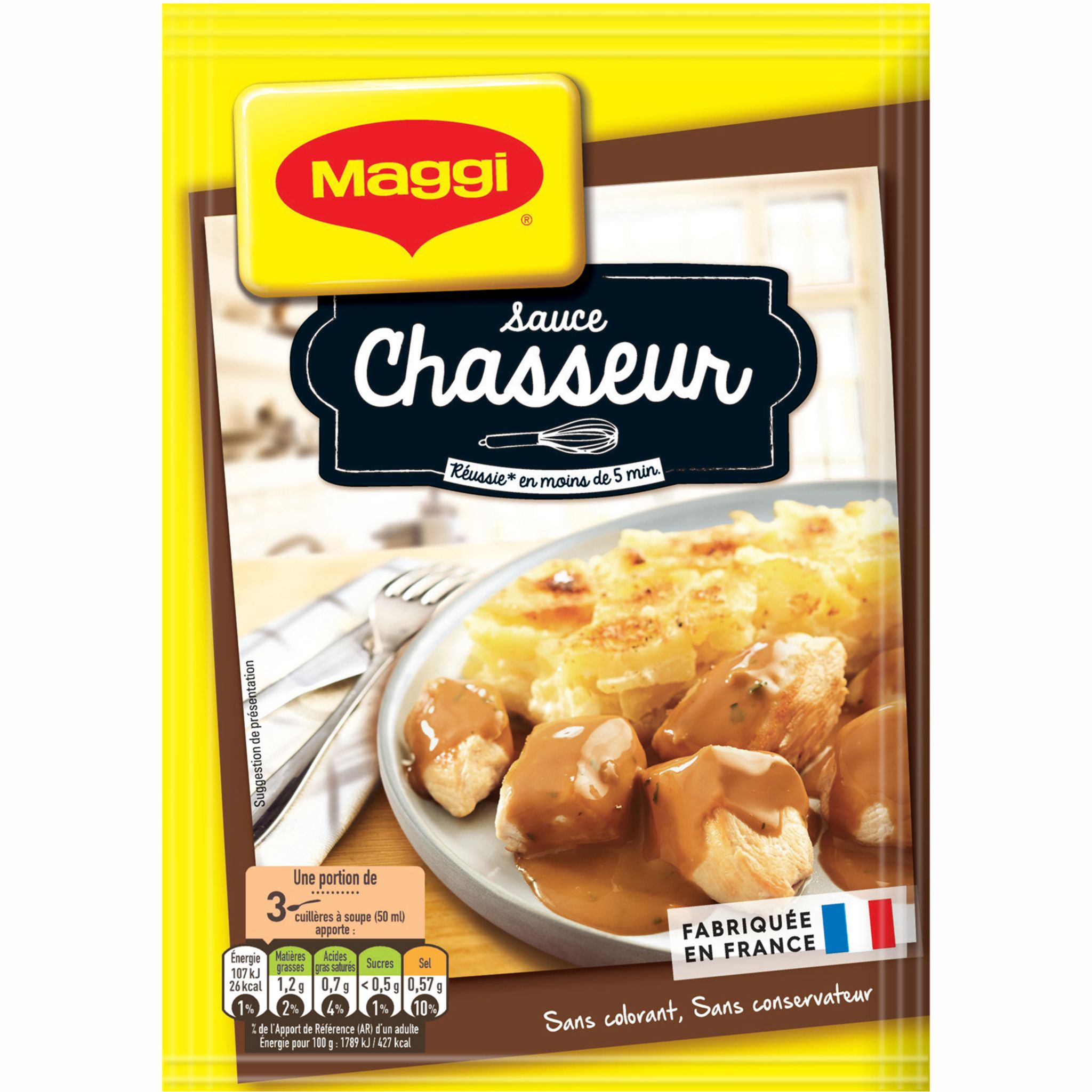 MAGGI Sauce chasseur d shydrat e sans conservateur fabriqu e en