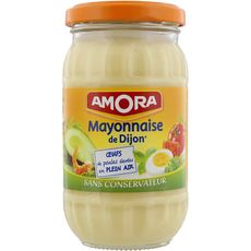 AMORA Amora Mayonnaise de Dijon sans conservateur en bocal 235g 235g