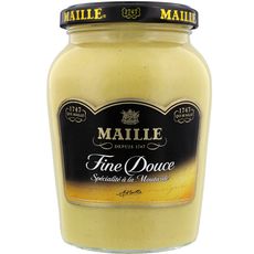 MAILLE Maille spécialit à la moutarde fine douce bocal 370g