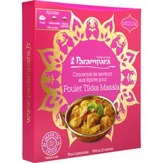 Concentre D Epices Pour Poulet Tikka Masala 4 Personnes 80g Pas Cher A Prix Auchan