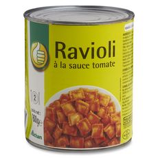 POUCE Ravioli à la sauce tomate 800g