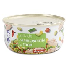 AUCHAN Auchan salade campagnarde au thon 250g