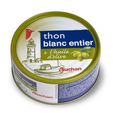 AUCHAN Auchan thon blanc à l'huile d'olive 160g 160g