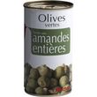 AUCHAN Olives vertes farcies aux amandes entières 150g