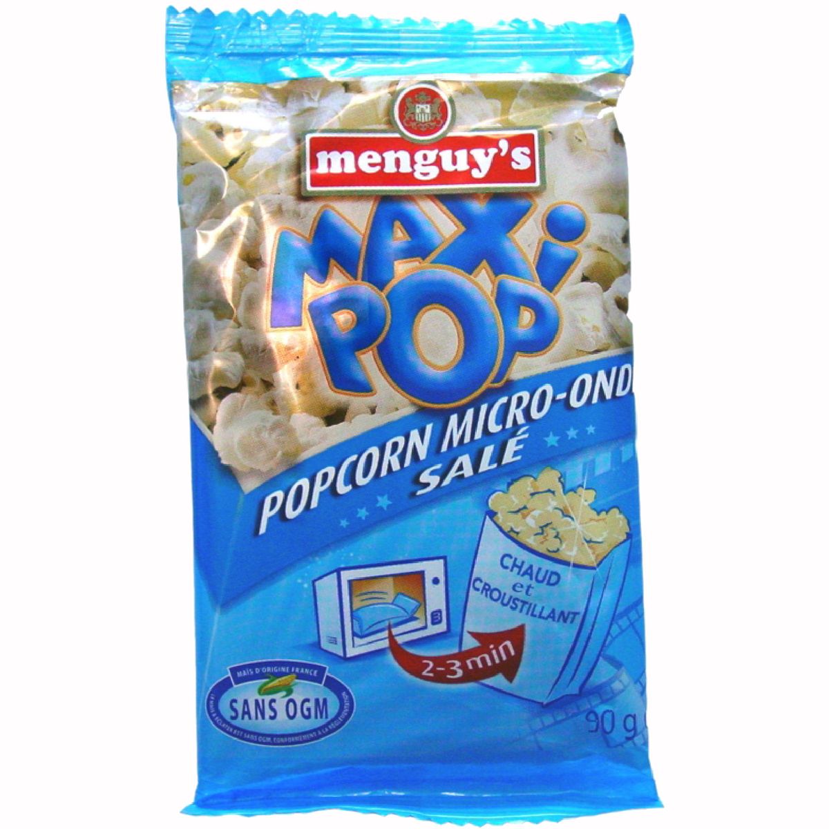 Popcorn micro-ondes salé - Menguy's