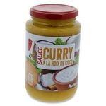 Auchan sauce curry de légumes 400g