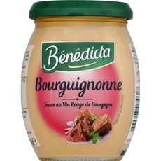 BENEDICTA Sauce bourguignonne au vin rouge de Bourgogne 270g