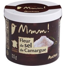 AUCHAN MMM! Fleur de sel de Camargue 125g