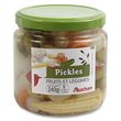 AUCHAN Pickles de fruits et légumes au vinaigre 240g