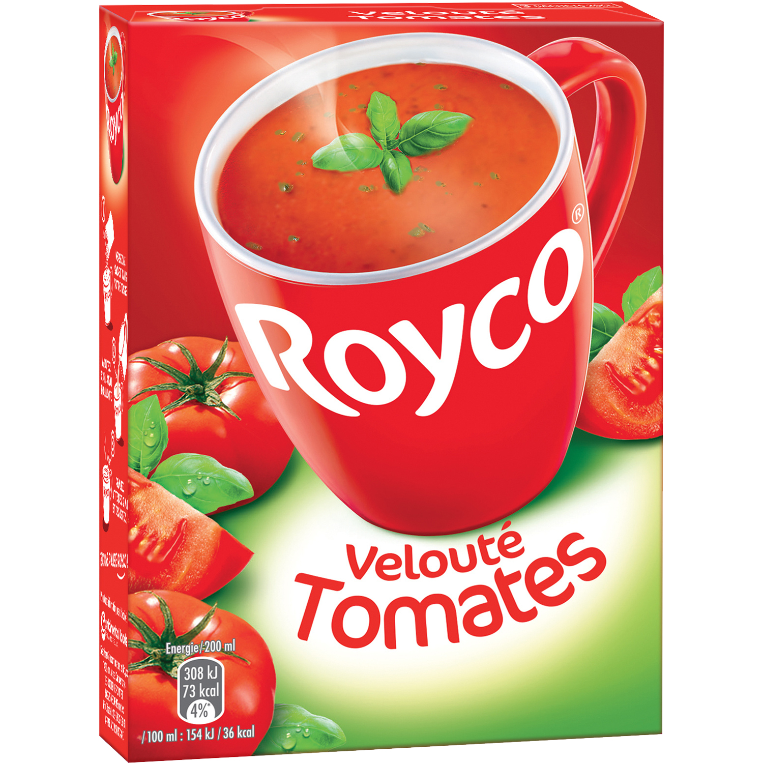 Royco Minute Soup tomates, paquet de 25 sachets bij VindiQ Office