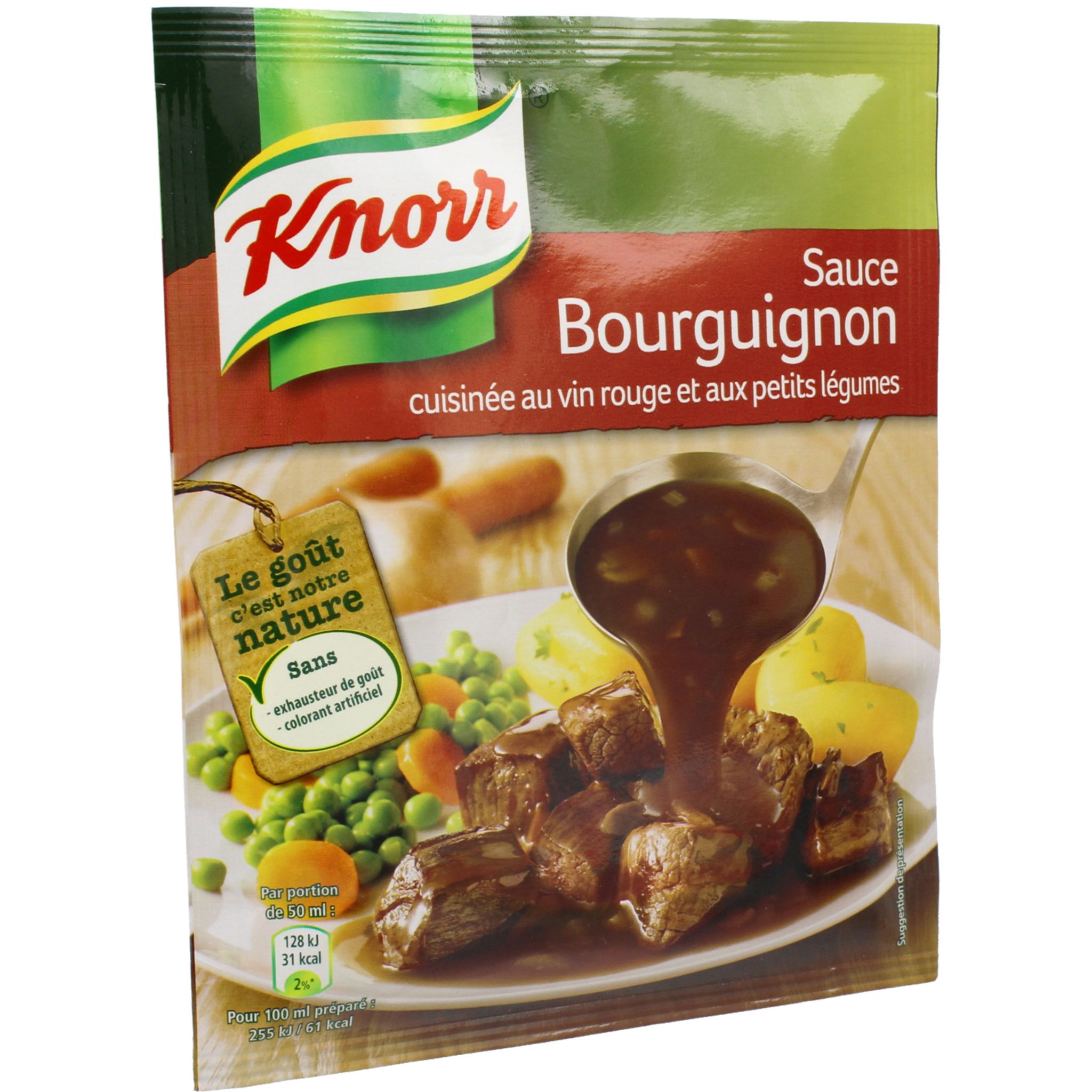 AUCHAN Sauce 3 poivres sachet 200g pas cher 