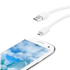 QILIVE Câble Micro USB - Blanc