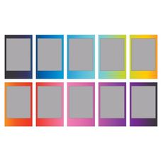 FUJIFILM Papier photo instantané - Films Instax Mini - Rainbow - 10 feuilles