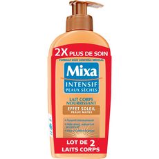 Mixa Mixa Lait Corps Nourrissant Effet Soleil Peaux Mates 2x250ml 2x250ml Pas Cher A Prix Auchan