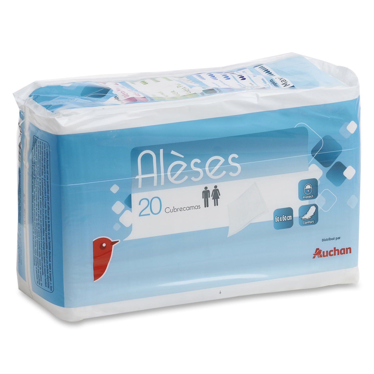 AUCHAN Auchan alèses hygiène et protection x20 pas cher 