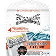 WILKINSON Quattro Titanium recharges lames de rasoirs 6 recharges