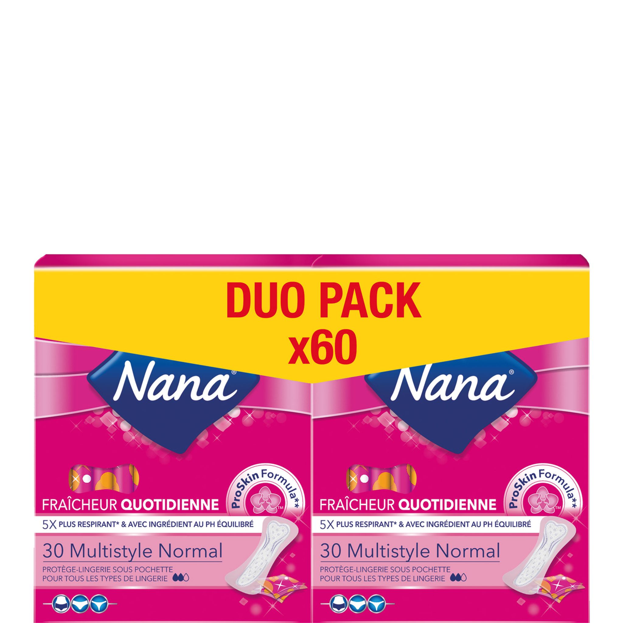 NANA Nana protège lingerie normal multistyle x60 pas cher 