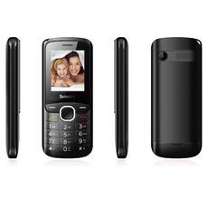 SELECLINE Téléphone portable PHONE 881424 - Double SIM - Noir