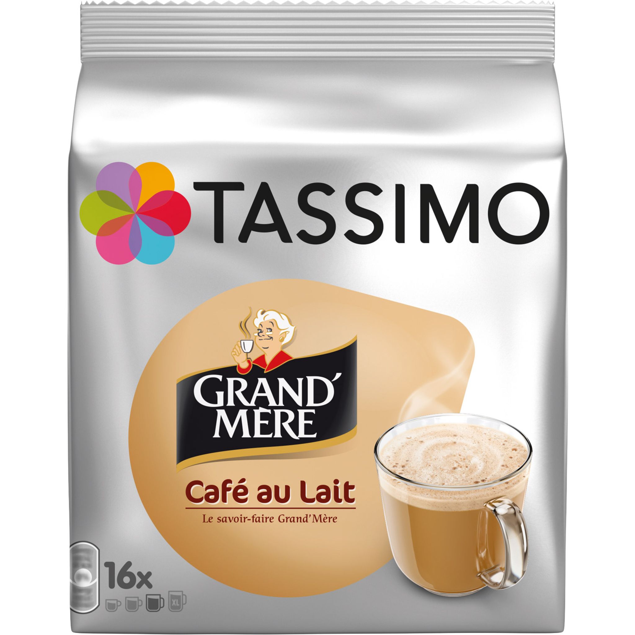 Capsules de café Tassimo Café Au Lait (compatibles avec les