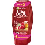 GARNIER : Ultra Doux - Après-shampooing à l'huile d'Argan et Cranberry