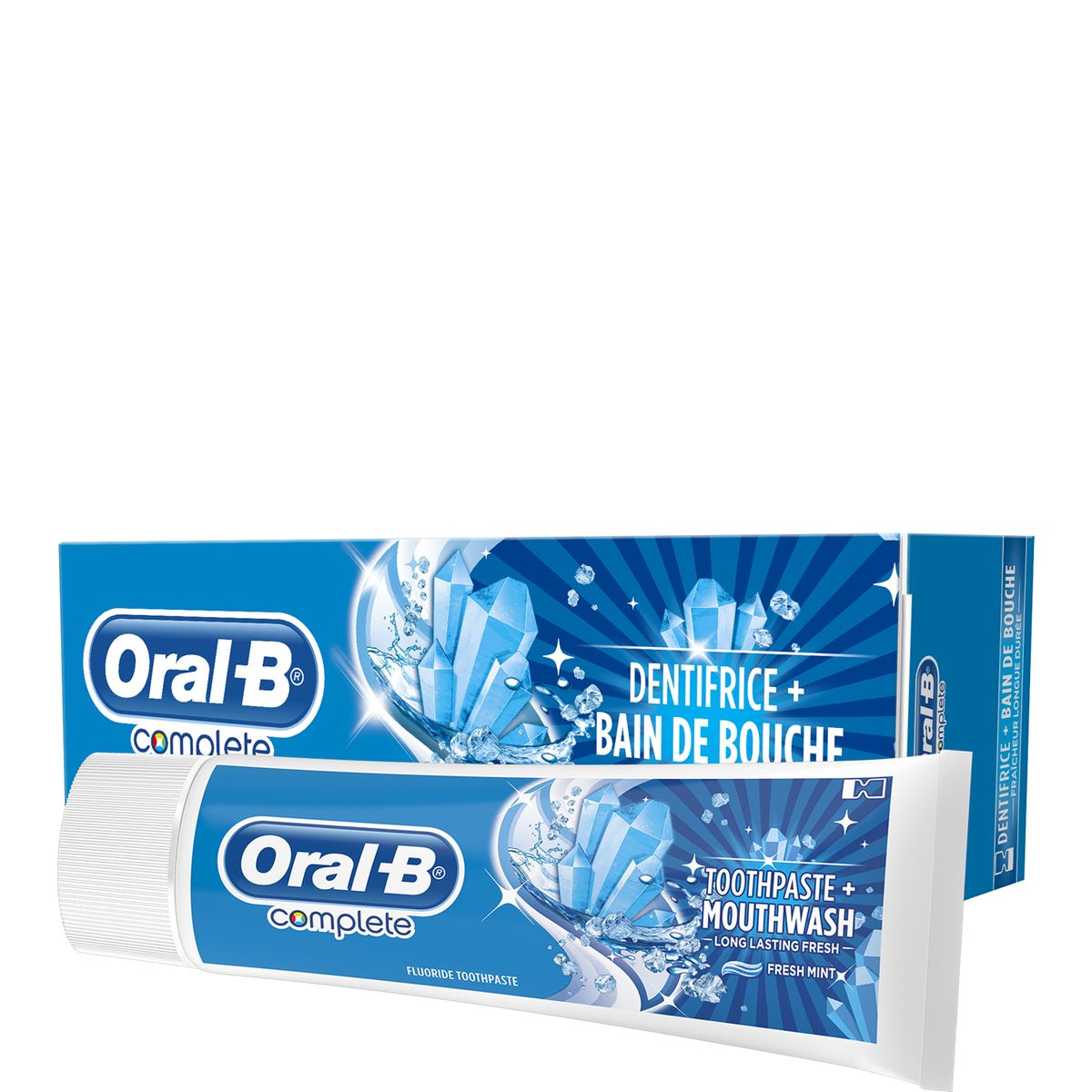 ORAL B Oral-B Dentifrice 2 En 1 Complet 75ml Pas Cher - Auchan.fr