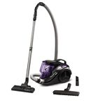 MOULINEX Aspirateur sans sac MO3759PA Noir et violet pas cher