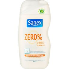 SANEX Zéro% gel douche écolabel peaux sèches 500ml
