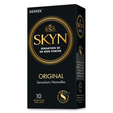 MANIX Skyn préservatifs sans latex sensations naturelles 10 préservatifs
