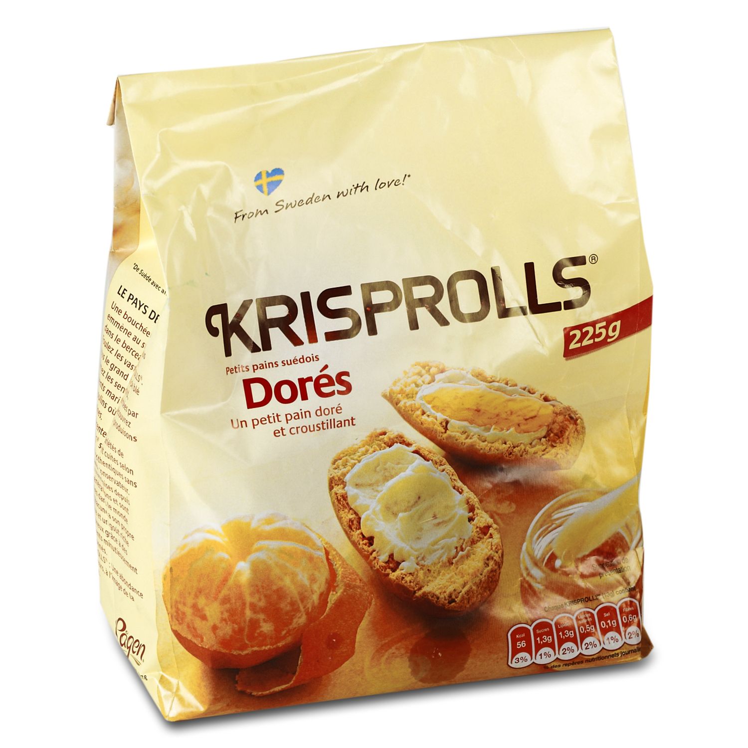 KRISPROLLS pain grillé doré